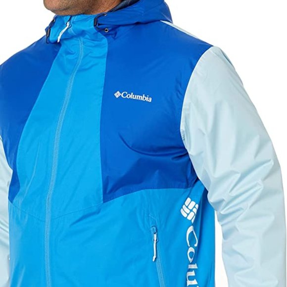 🆕Columbia Men's Inner Limits II Jacket, XXL - Azure Blue/Azul/Sky Blue, NWT - Picture 3 of 5